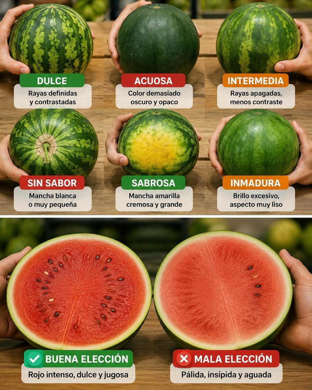 Comment choisir une pastèque bien sucrée : les signes à regarder