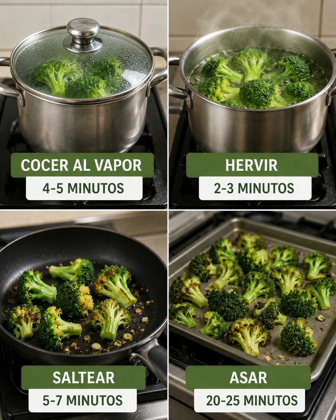 Brocoli parfait : 4 méthodes de cuisson et le bon timing