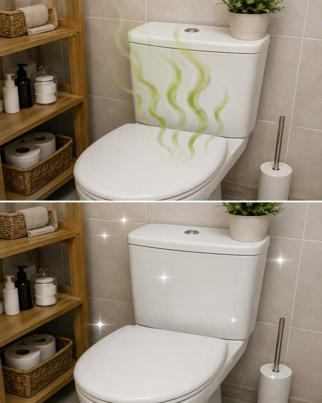 Mauvaises odeurs dans les toilettes ? Cette astuce au bicarbonate est toute simple