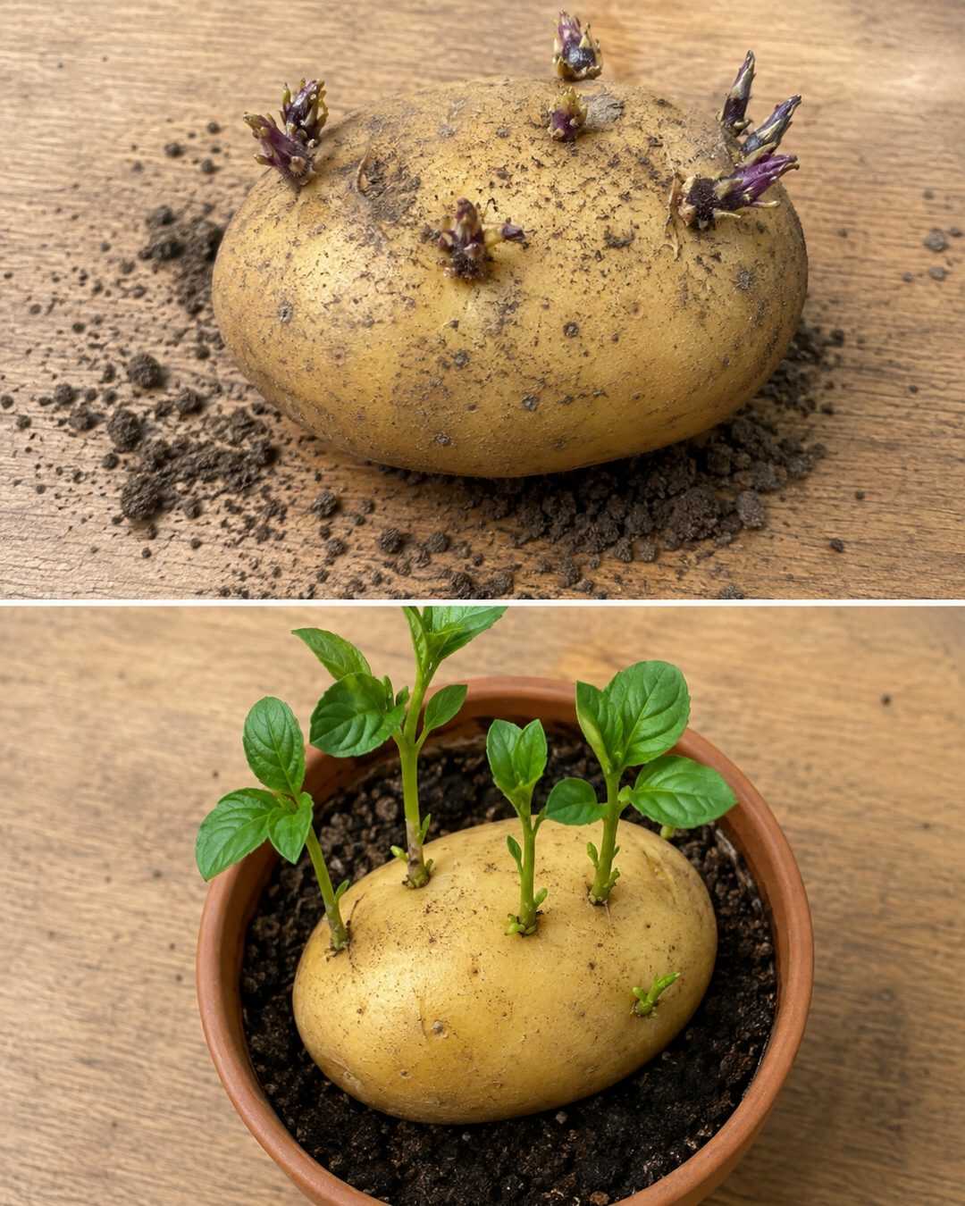 Ne jetez plus vos pommes de terre germées : faites ça à la place !