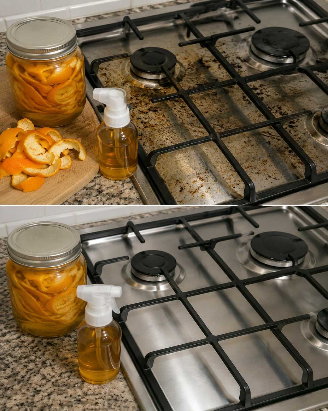**Ne jetez plus vos peaux d’orange : transformez-les en nettoyant maison !**