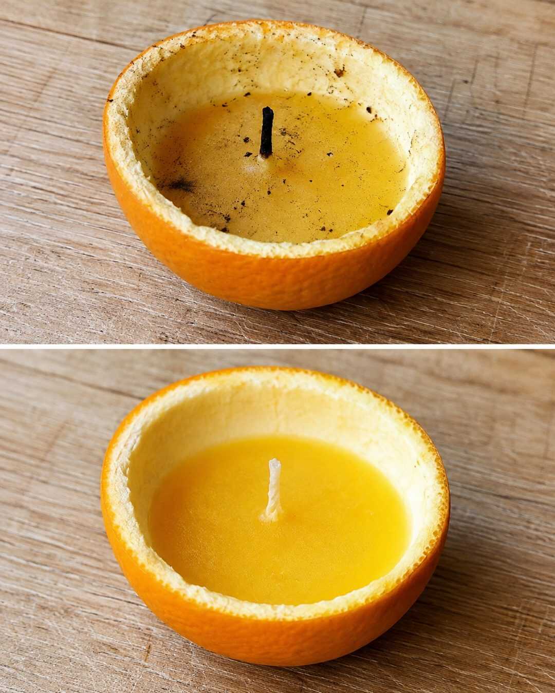 Cette bougie naturelle avec une peau d’orange va vous surprendre
