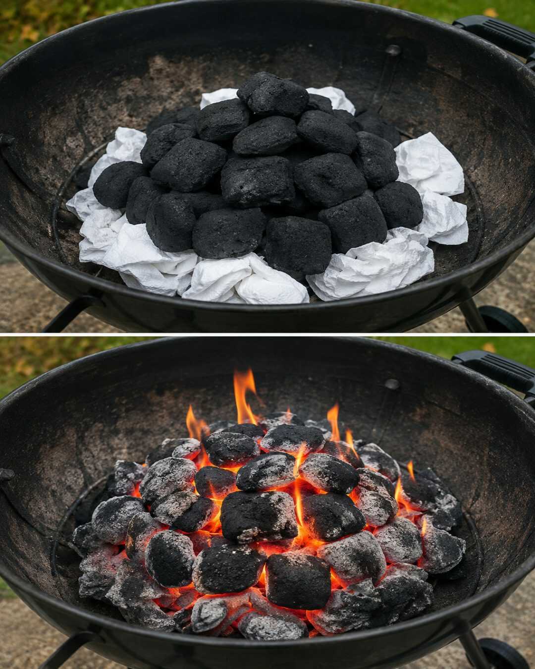Le secret pour allumer votre charbon beaucoup plus rapidement