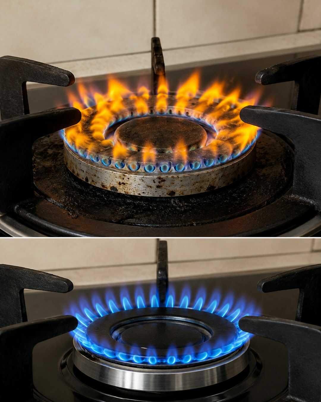 La couleur de la flamme de votre gaz peut révéler un problème que beaucoup ignorent