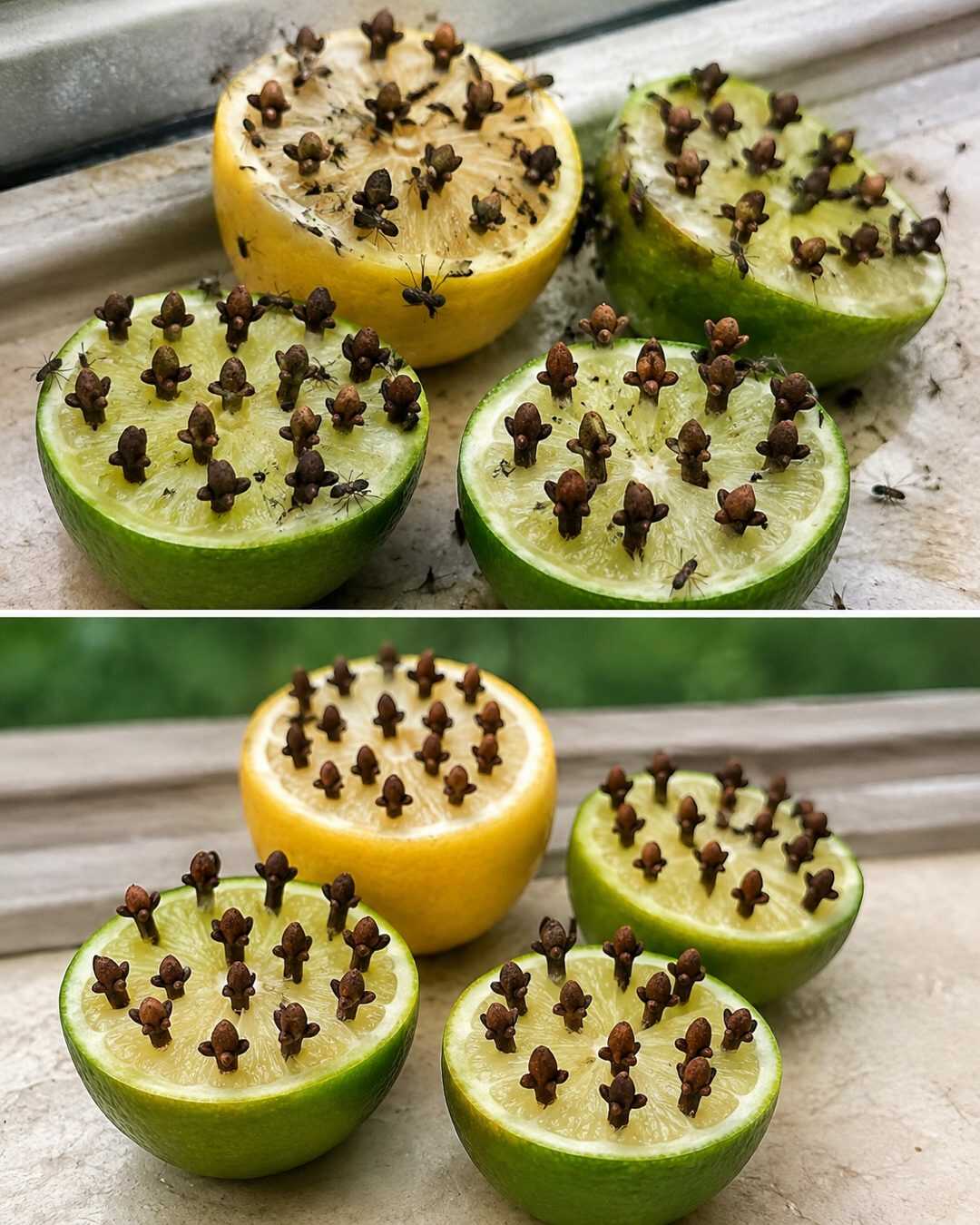 Citron + clous de girofle 🍋 Cette vieille astuce naturelle contre les insectes revient en force !