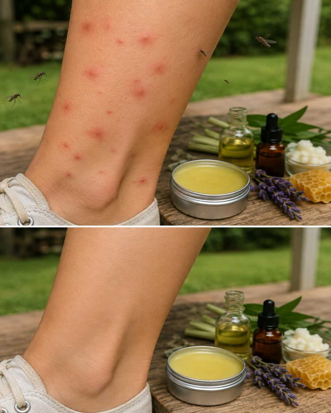 Anti-moustiques maison 🌿 Ce petit baume naturel pourrait devenir votre indispensable de l’été !