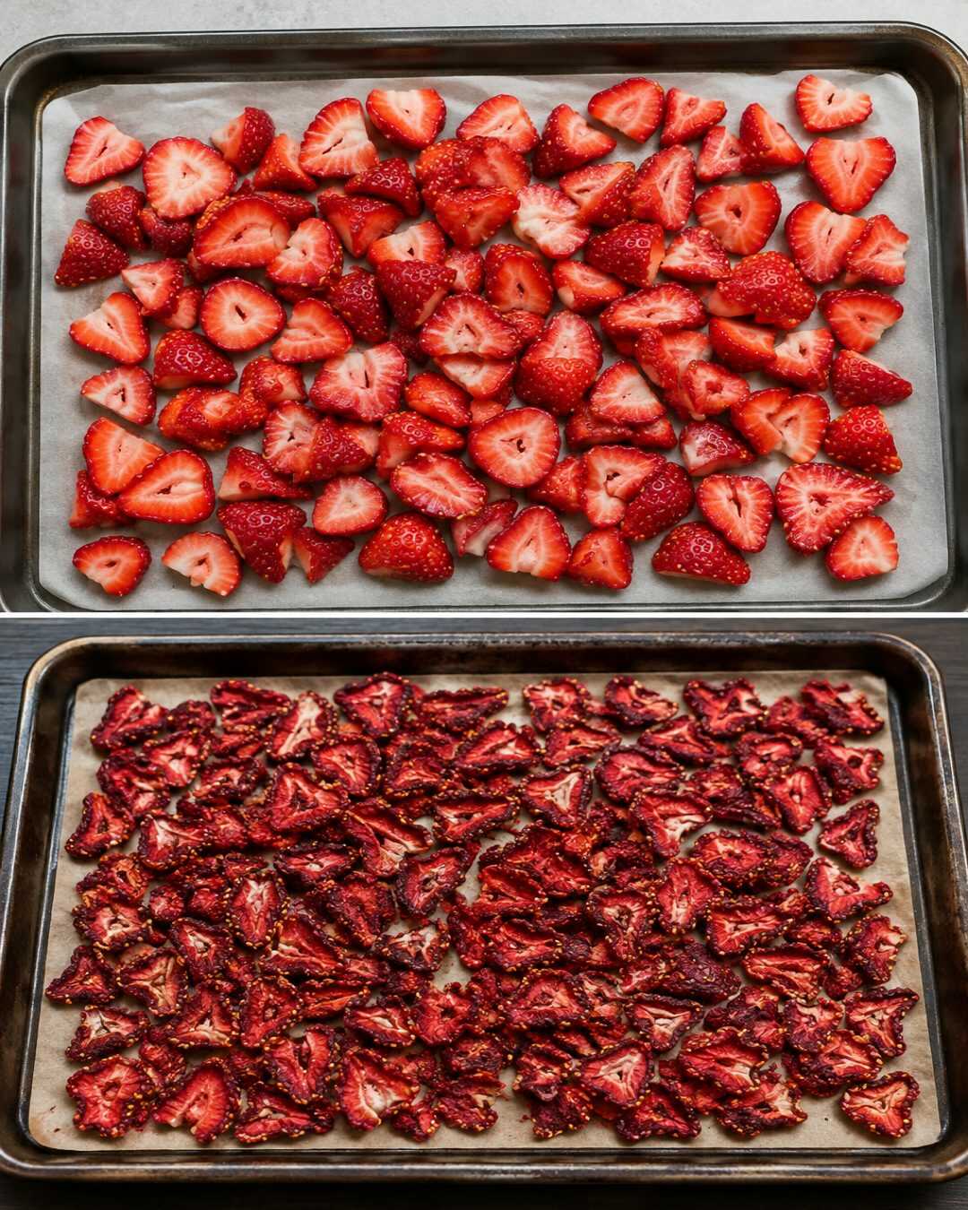 Des fraises au four qui ressemblent à des bonbons ? 🍓 Cette astuce est à tester !
