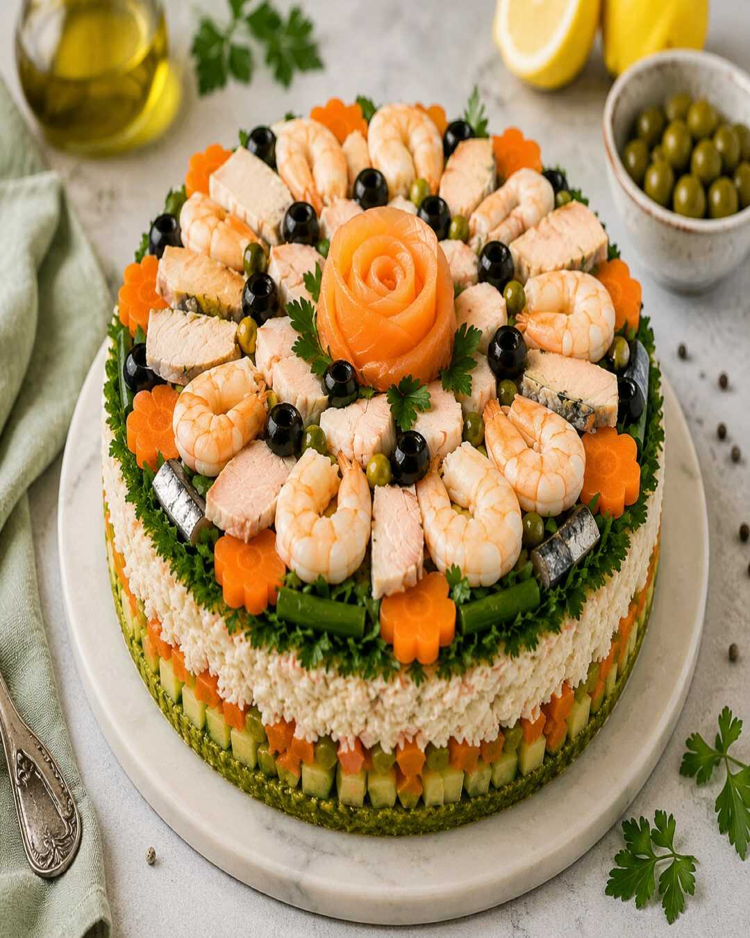 **Cappon magro – Ligurie**.