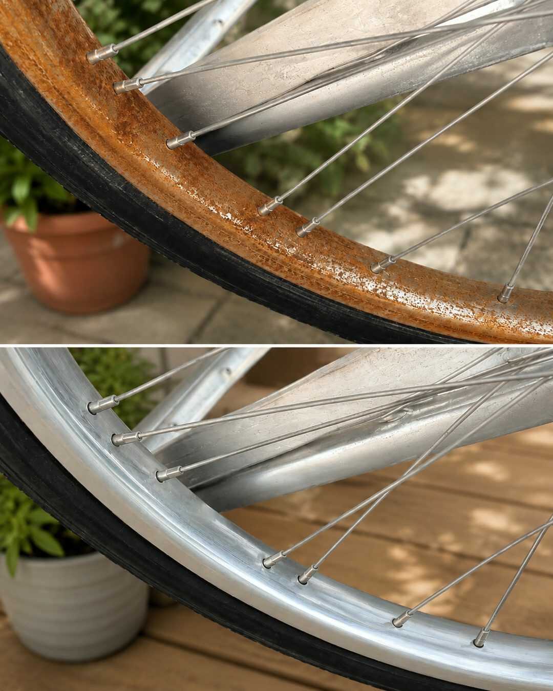Taches de rouille : les astuces maison efficaces pour les éliminer sur le métal, le vélo et les outils de jardin