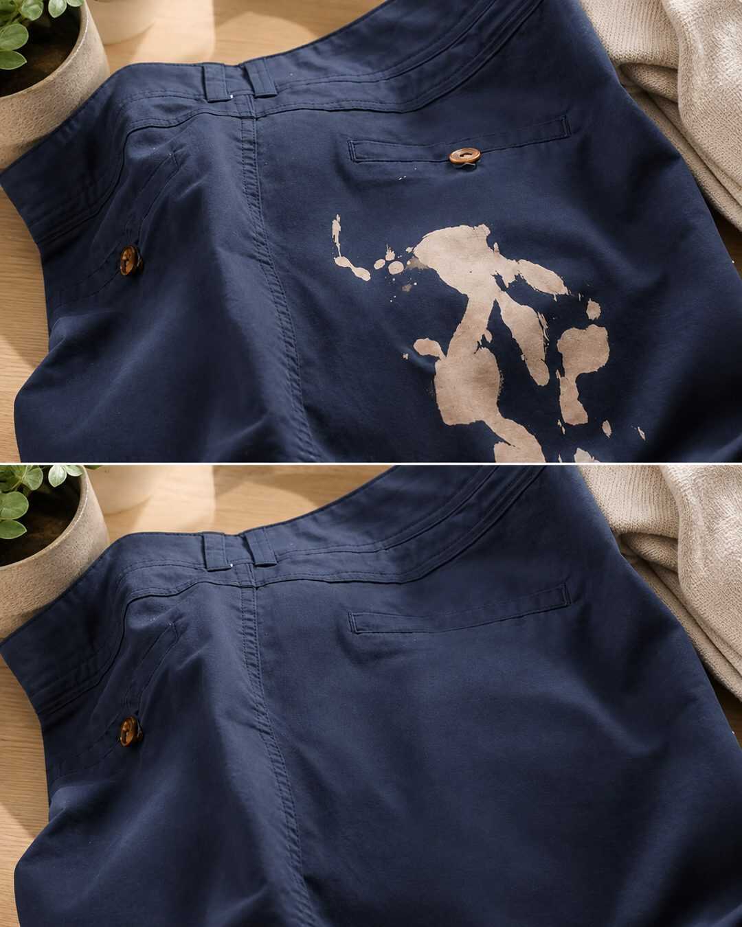 Taches de Javel sur les vêtements : ce qui fonctionne vraiment pour les atténuer et camoufler discrètement les dégâts