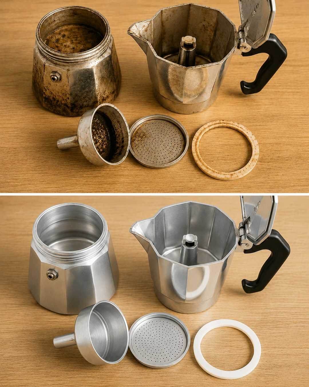 Votre café n’a plus le même goût ? Le problème pourrait simplement venir de votre cafetière moka
