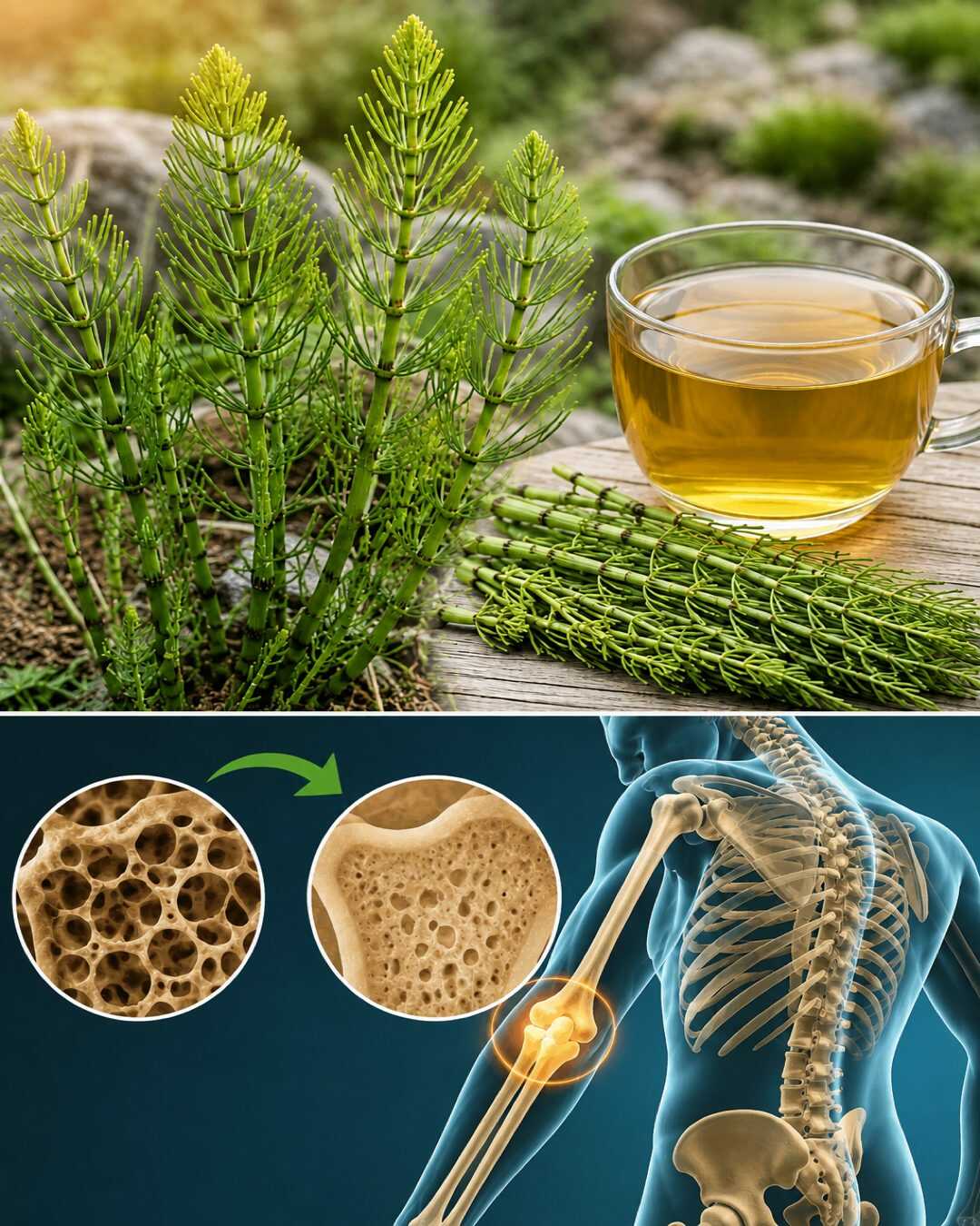 Cette plante aide à renforcer les os de façon totalement naturelle