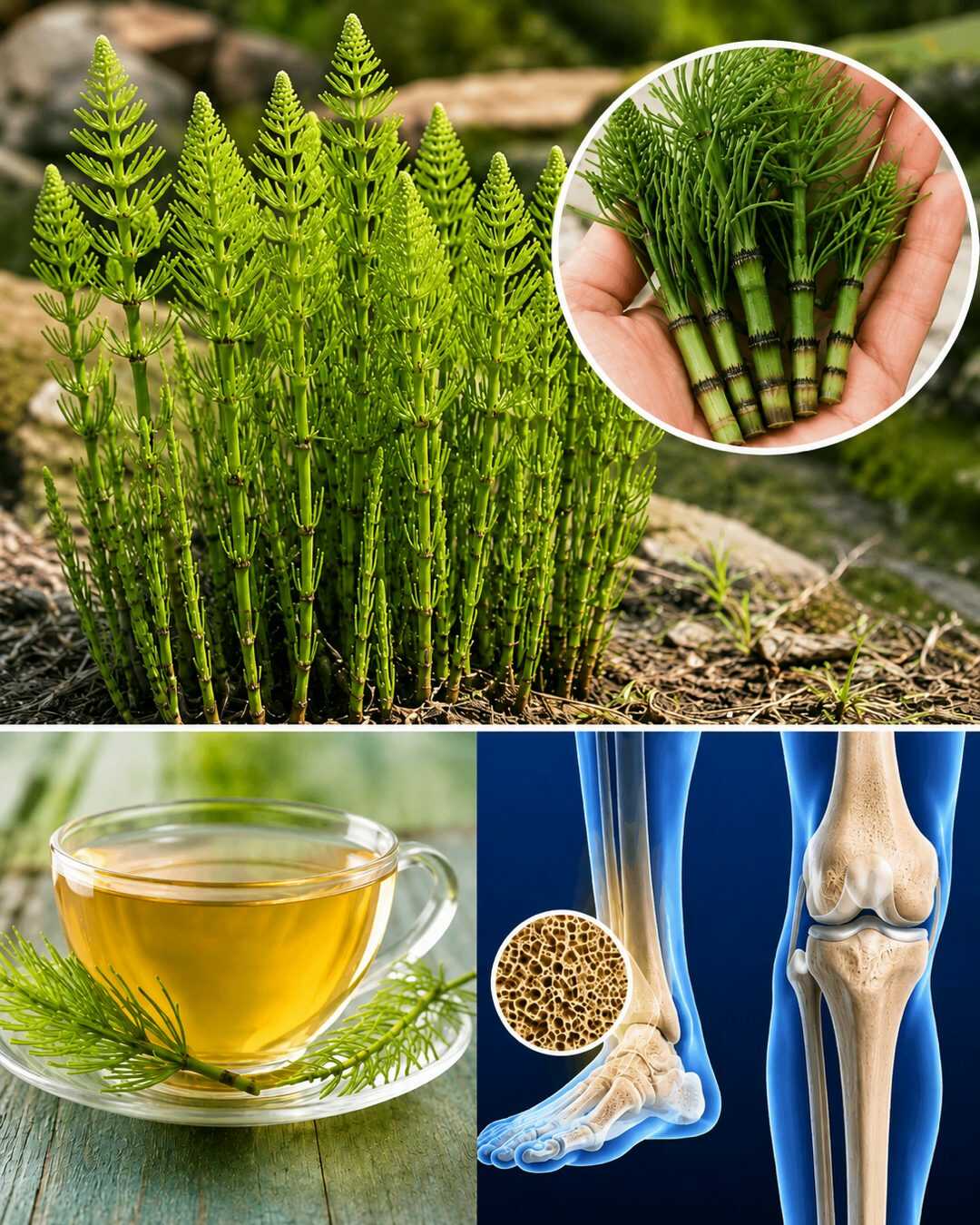 Cette plante médicinale peut aider à maintenir des os plus solides