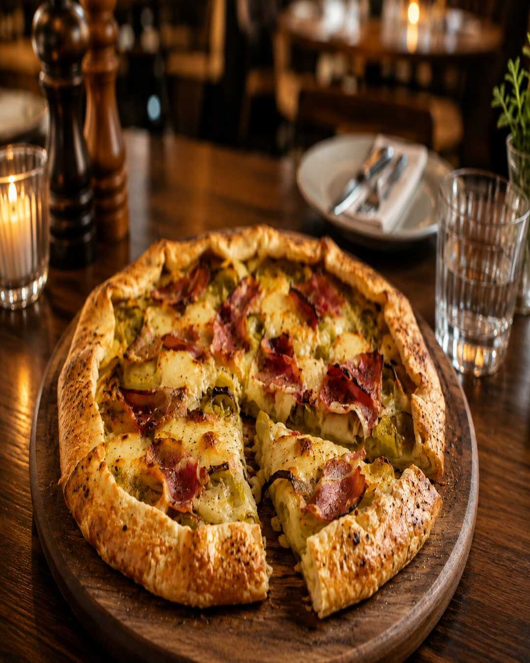 Tarte salée au radicchio et au gorgonzola : parfaite pour un buffet de Ferragosto entre amis