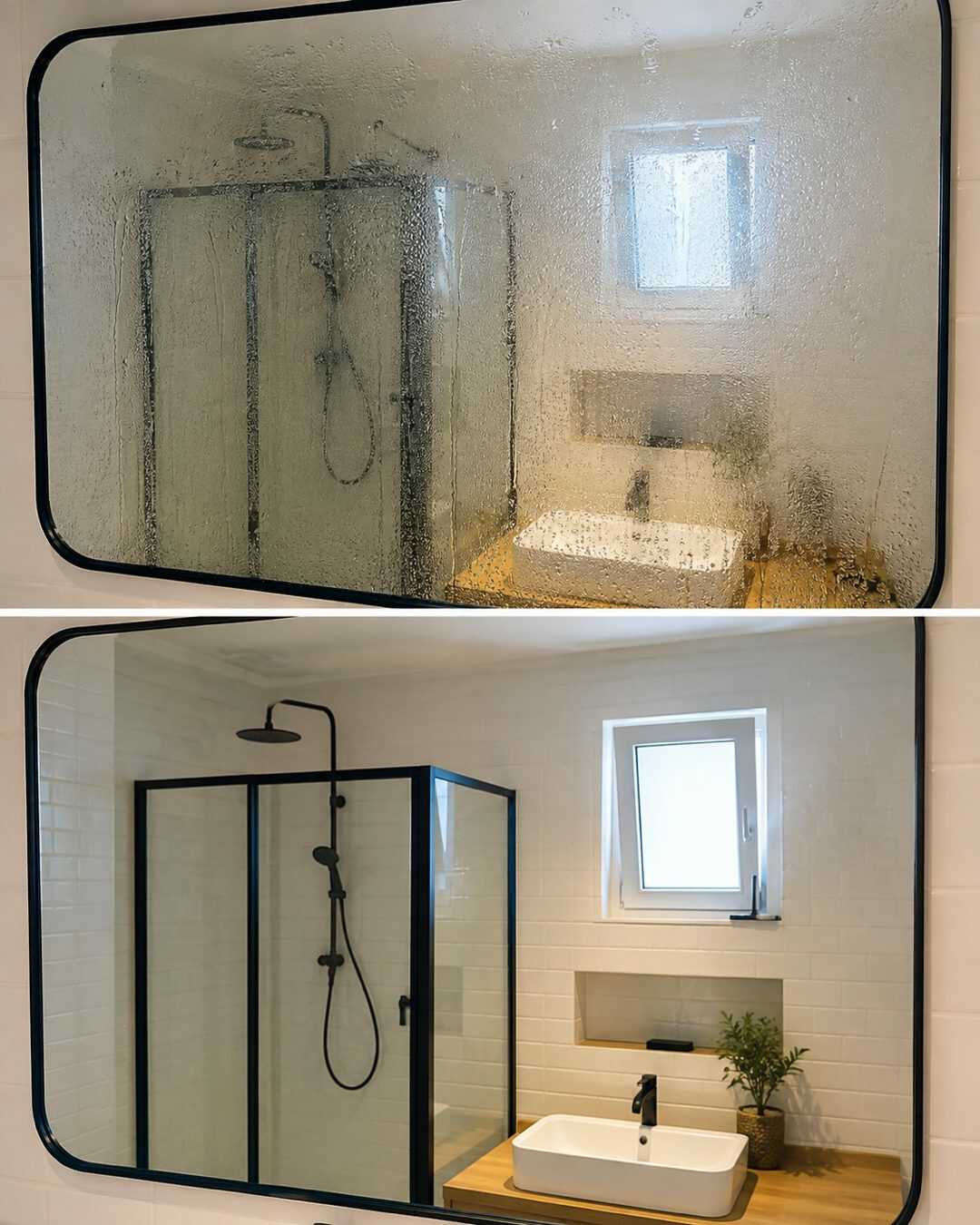 L’astuce de la mousse à raser pour empêcher le miroir de s’embuer après la douche