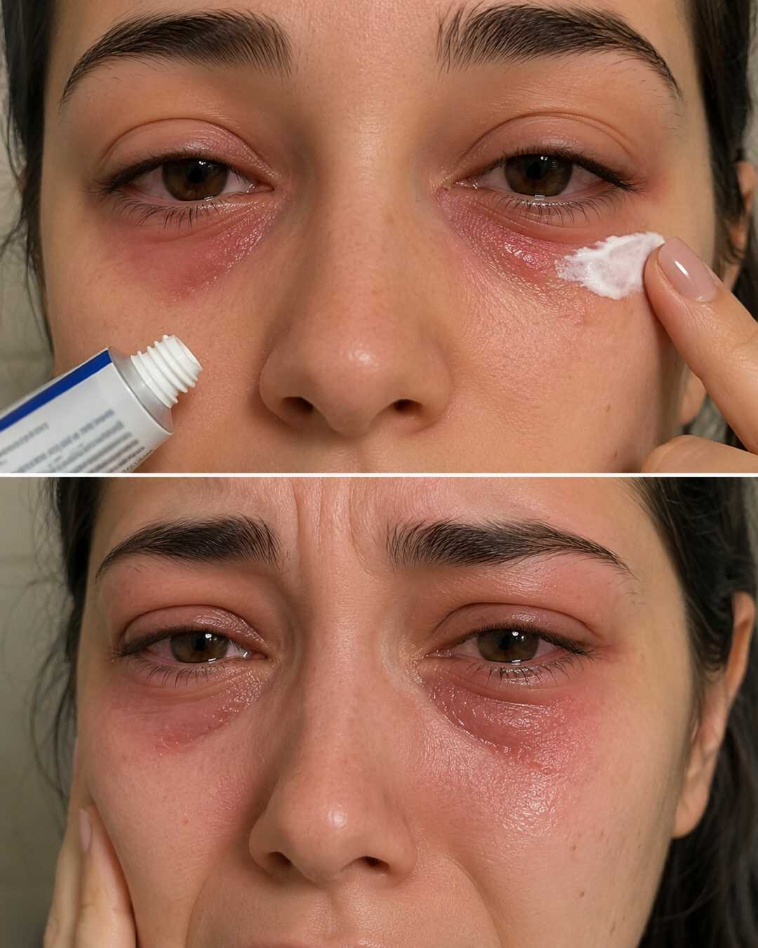 Yeux gonflés : pourquoi appliquer une crème anti-hémorroïdes près des yeux est une mauvaise idée