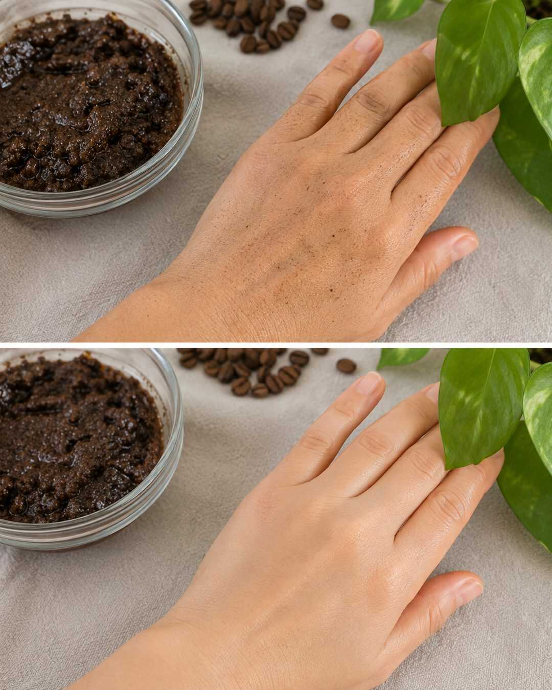 Gommage au marc de café : l’astuce récup’ pour exfolier naturellement la peau