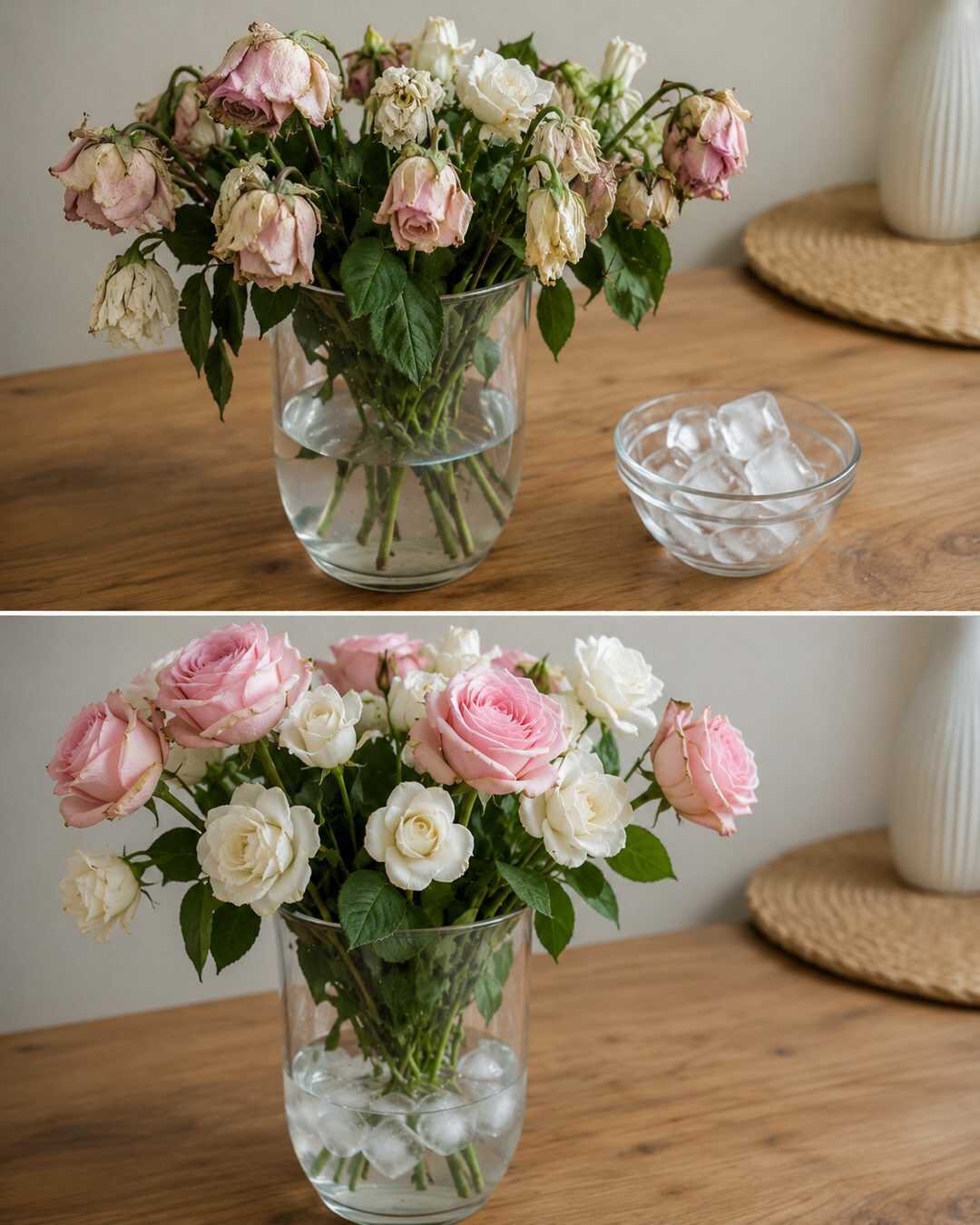 Fleurs coupées : l’astuce des glaçons pour garder le bouquet frais plus longtemps