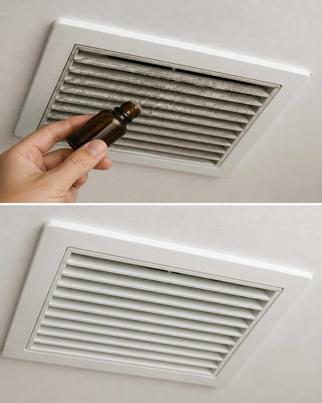 Huile essentielle sur les grilles d’aération : l’astuce pour diffuser une bonne odeur dans la pièce