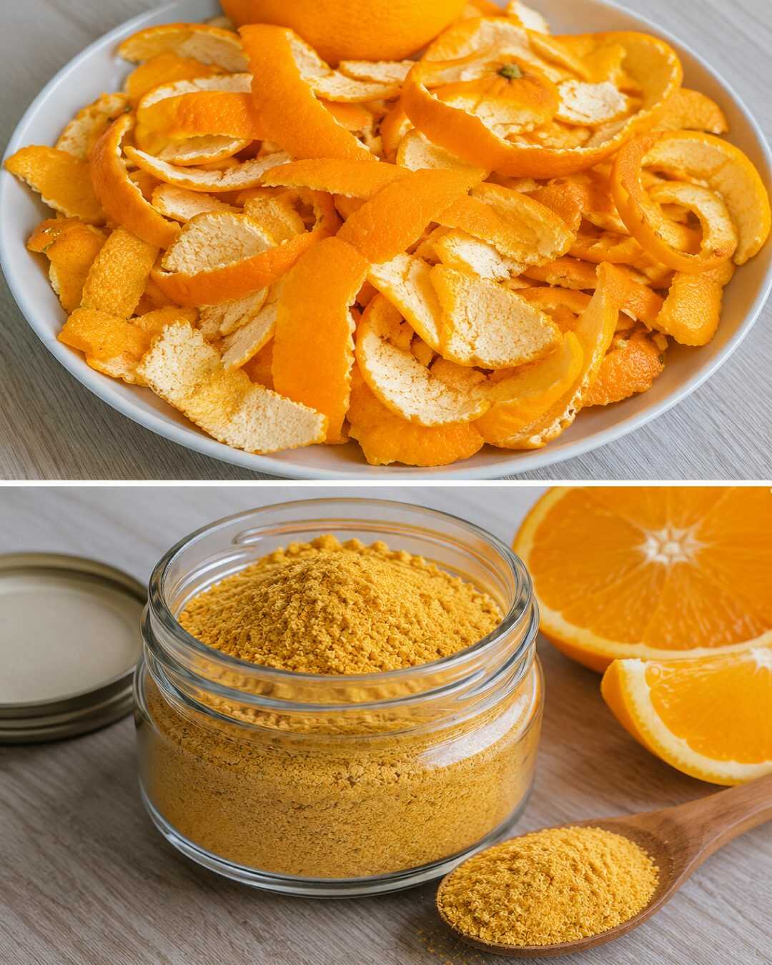 Poudre d’orange maison : l’astuce anti-gaspillage pour réutiliser les écorces d’orange