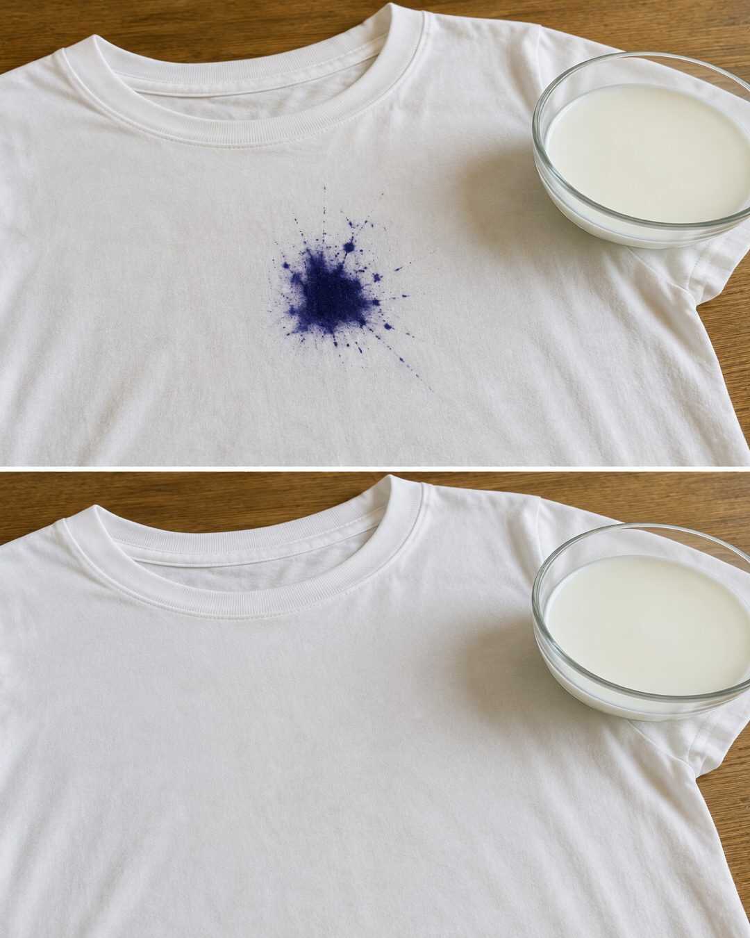 Tache d’encre : l’astuce du lait pour l’absorber et faciliter son élimination